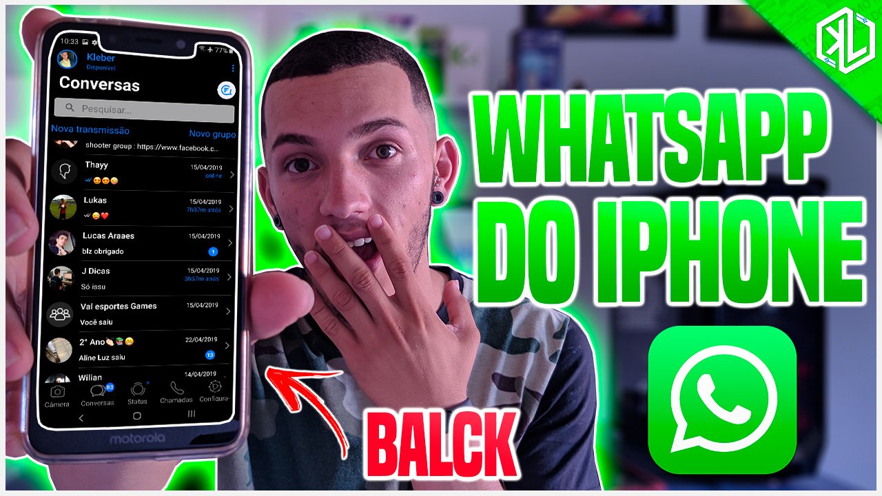 Tenha agora o WhatsApp do iPhone!