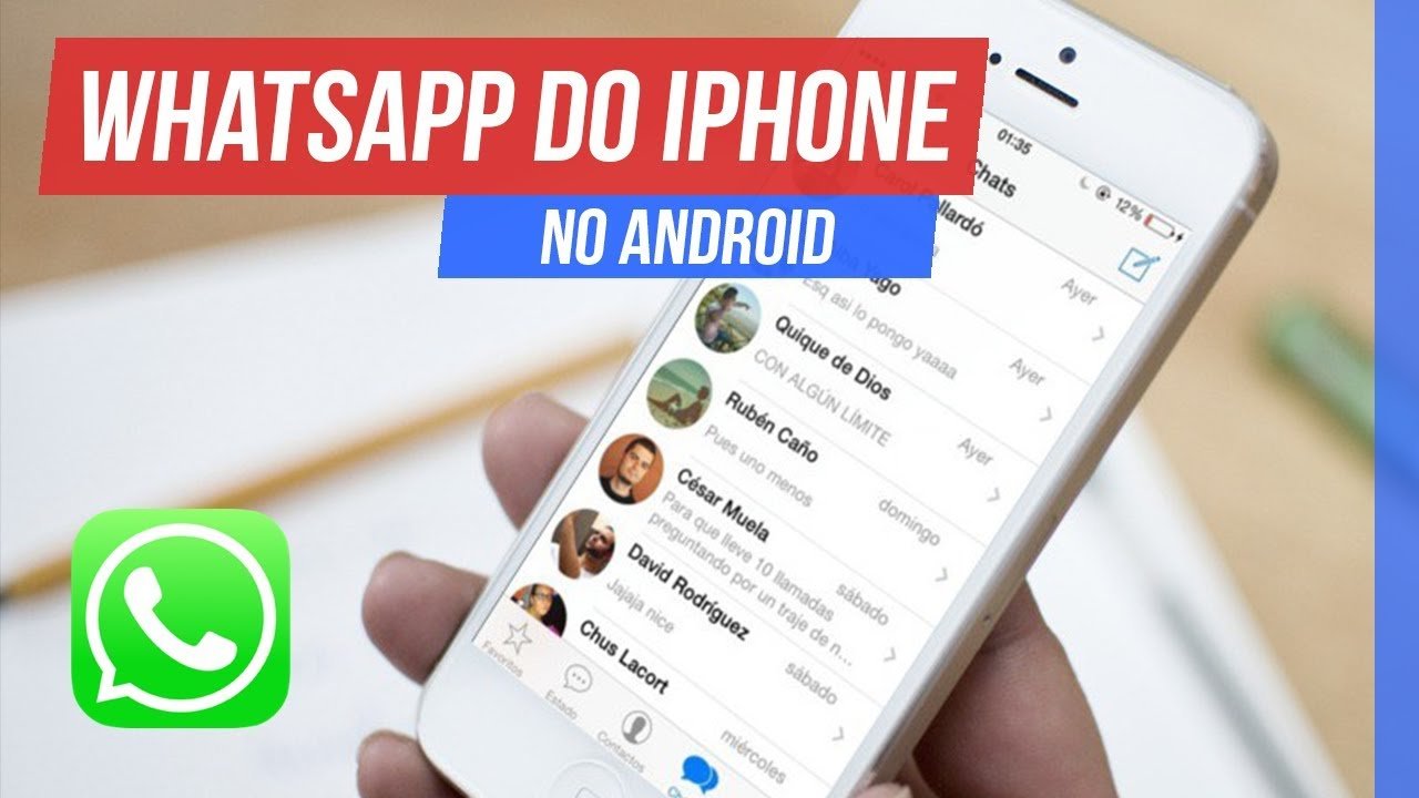 WhatsApp do iPhone Para Android – ATUALIZAÇÃO