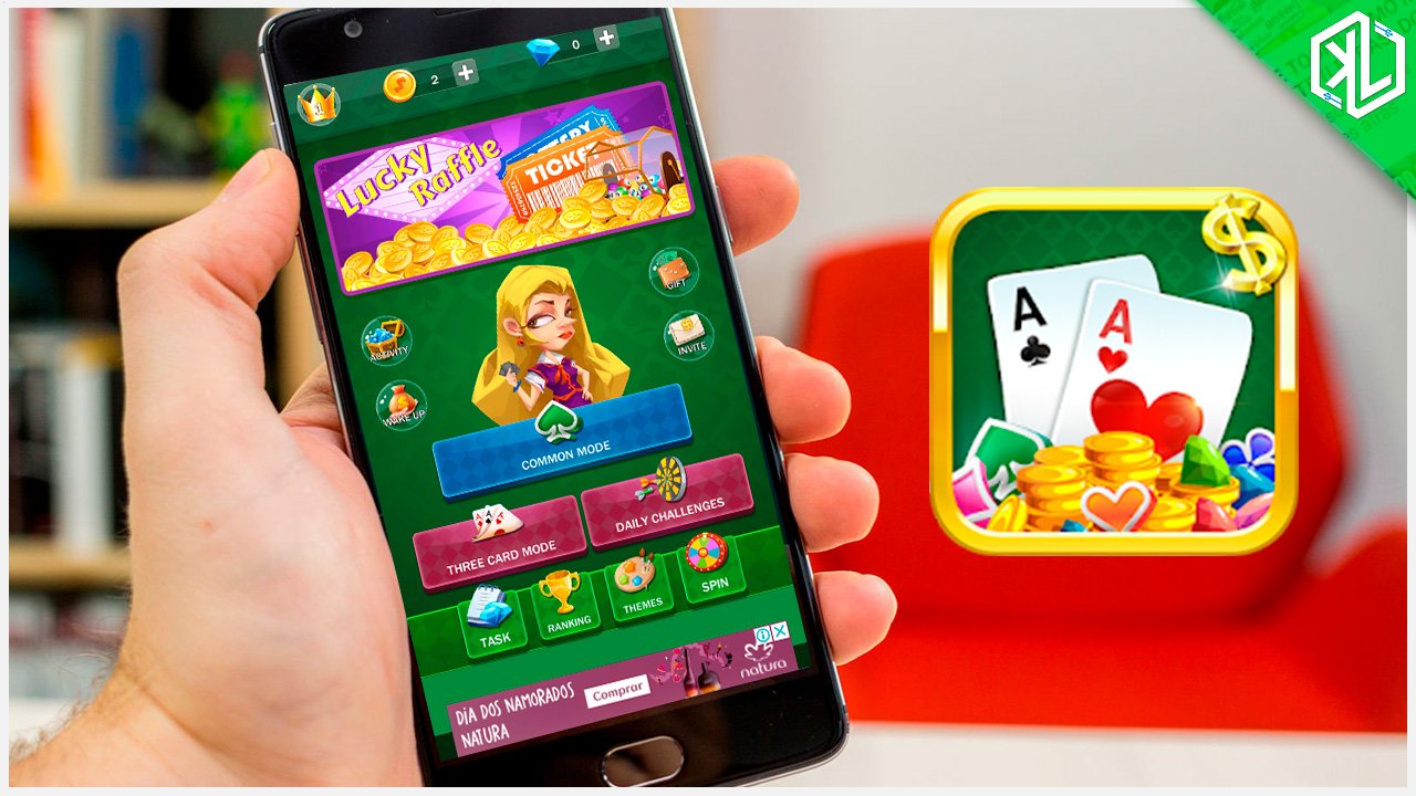 Solitaroe Fre – Novo App para ganhar Dinheiro e Gift Cards
