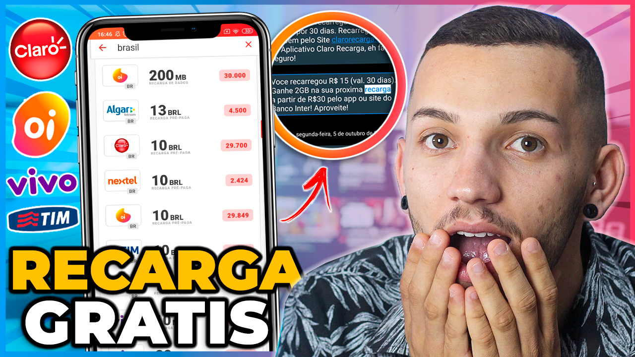 Dnet – ganhe Recargas para seu Celular