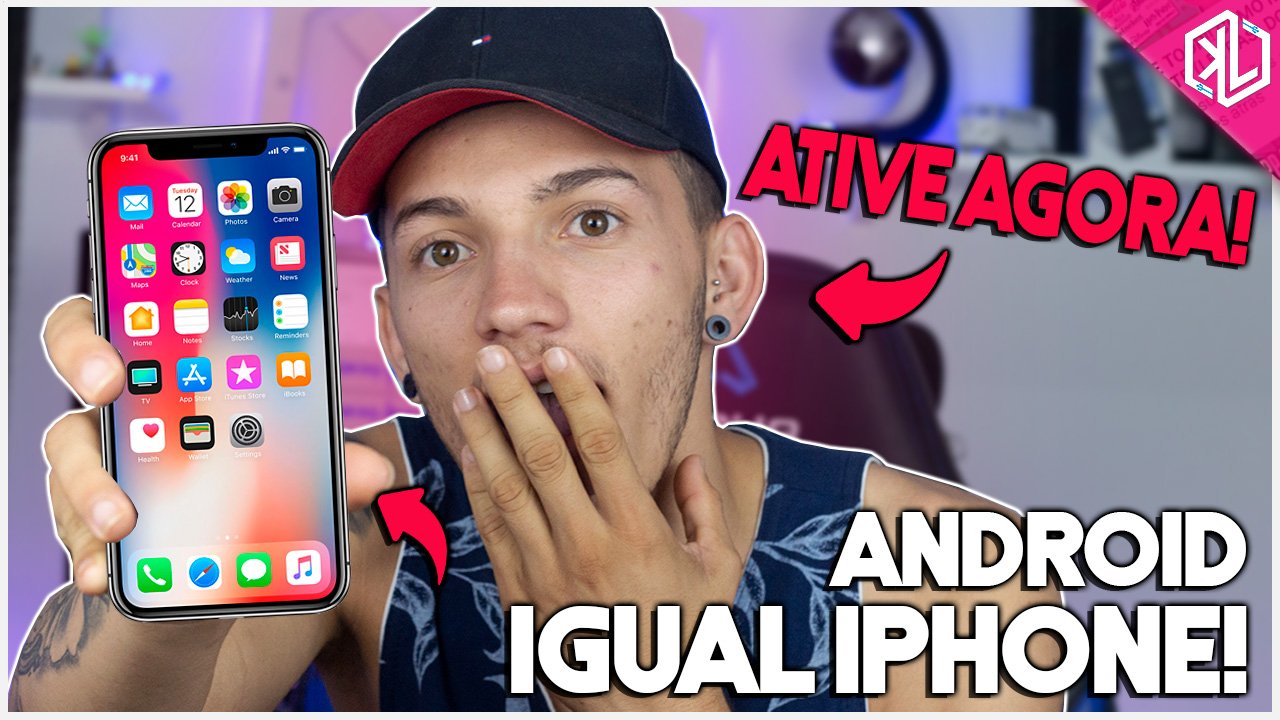 Launcher IOS 13 – Como deixar o Celular Igual ao iPhone
