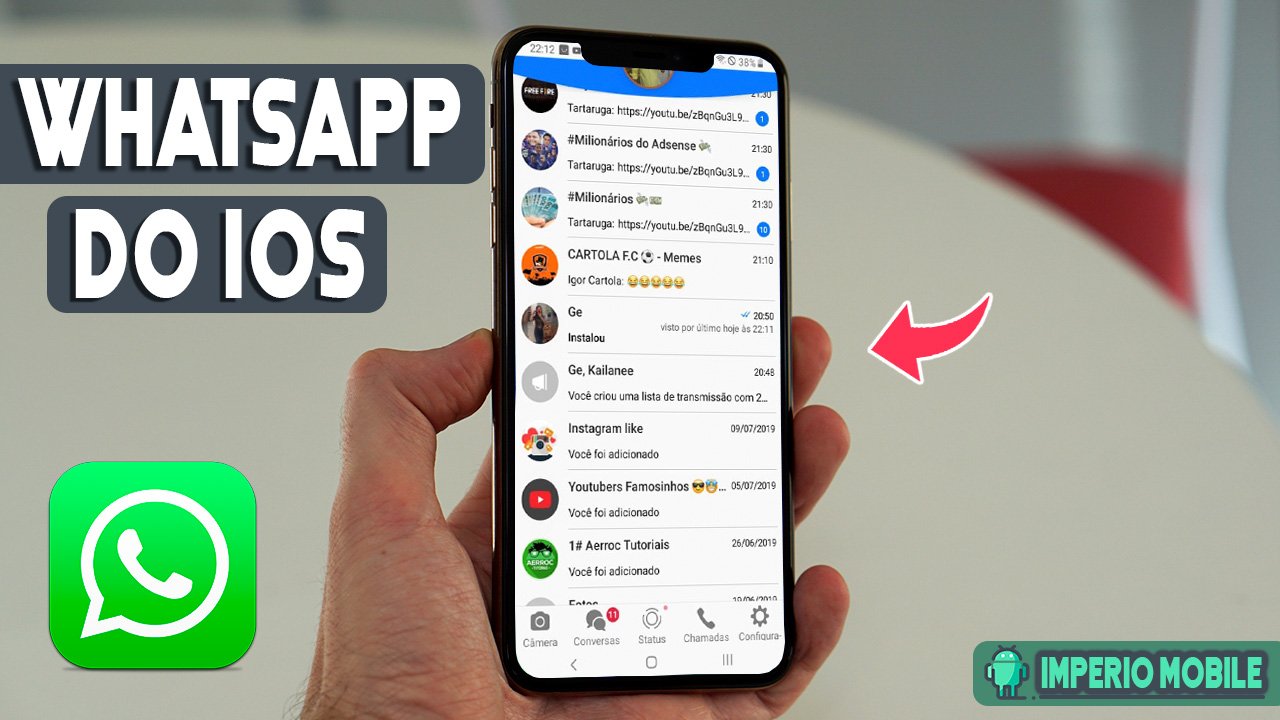 Como deixar o Visual do Seu WhatsApp com Visuald o IPhone – 2019