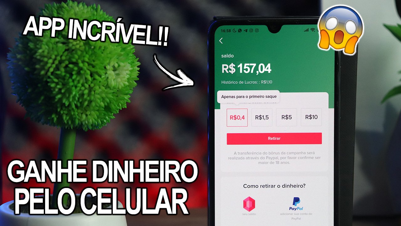 Aproveite!! Ganhe saldo no PayPal com o Tik Tok