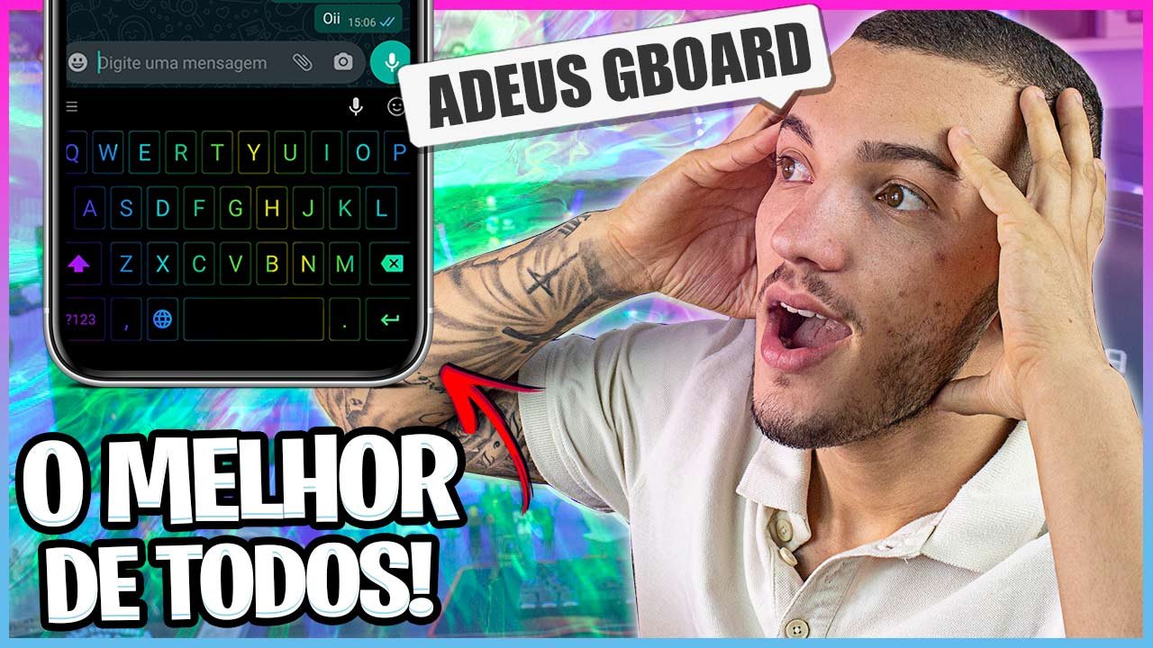 Melhor Teclado para Celular com várias funções